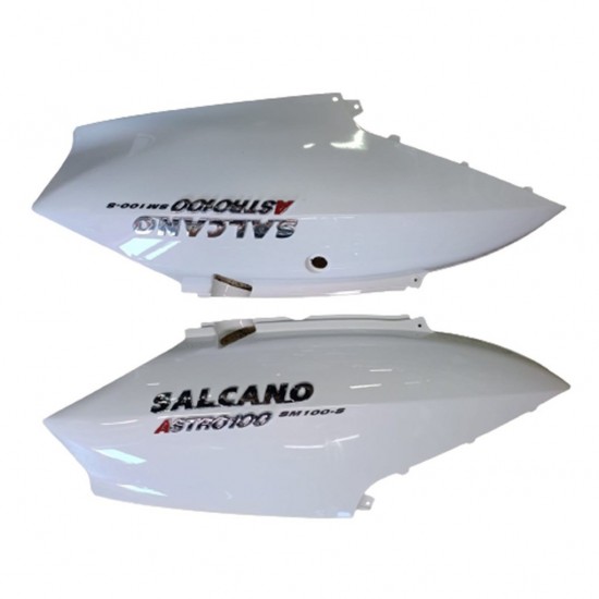 Salcano Astro 100 Sağ Sol Sele Altı Takım Beyaz